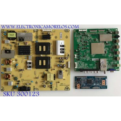 KIT DE TARJEYAS PARA TV INSIGNIA / MAIN CBPFTXCCB01K050 / 715G558-M01-000-005K / FUENTE / ADTV22419XDA / 715G5345-P01-001-003M / T-CON 5555T02C01 / 55T02-C07 / PANEL T550HVN01.1 / MODELO NS-55E480A13A